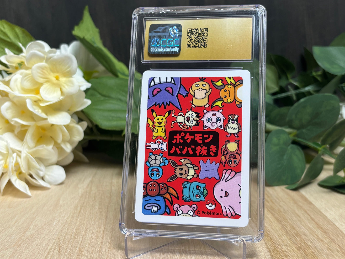 CGC 10 Pristine - Japanese Chansey Playing Card