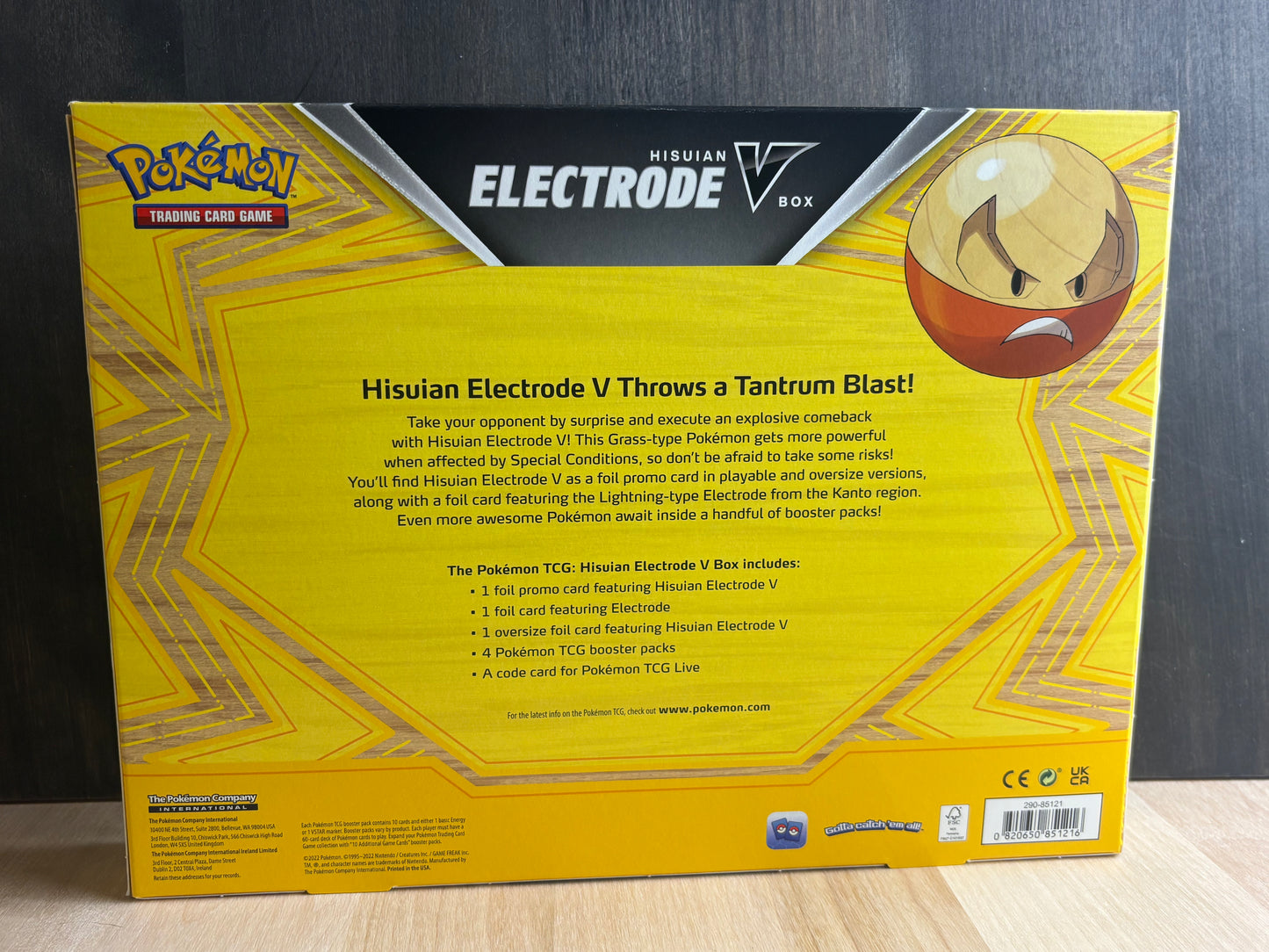 Hisuian Electrode V Box