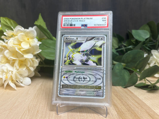PSA 7 - Arceus Lv.X