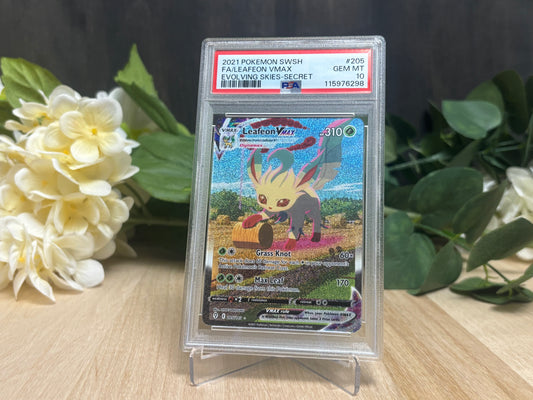 PSA 10 - Leafeon VMAX Alt Art