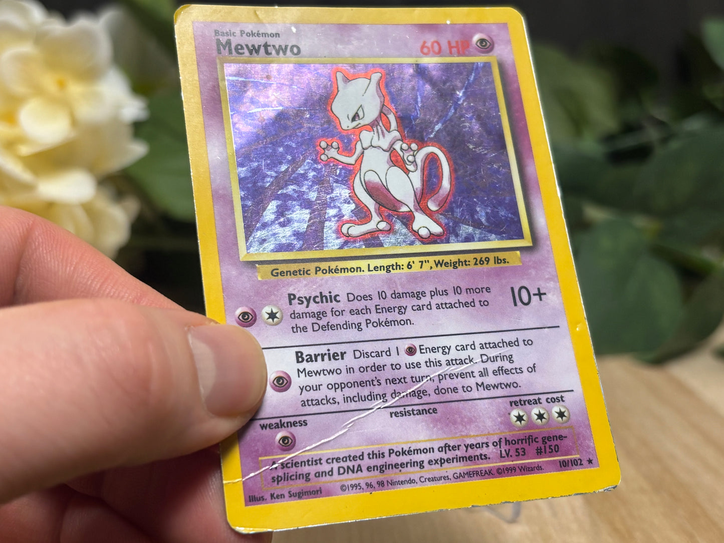Mewtwo - Base Set #10/102 - DMG
