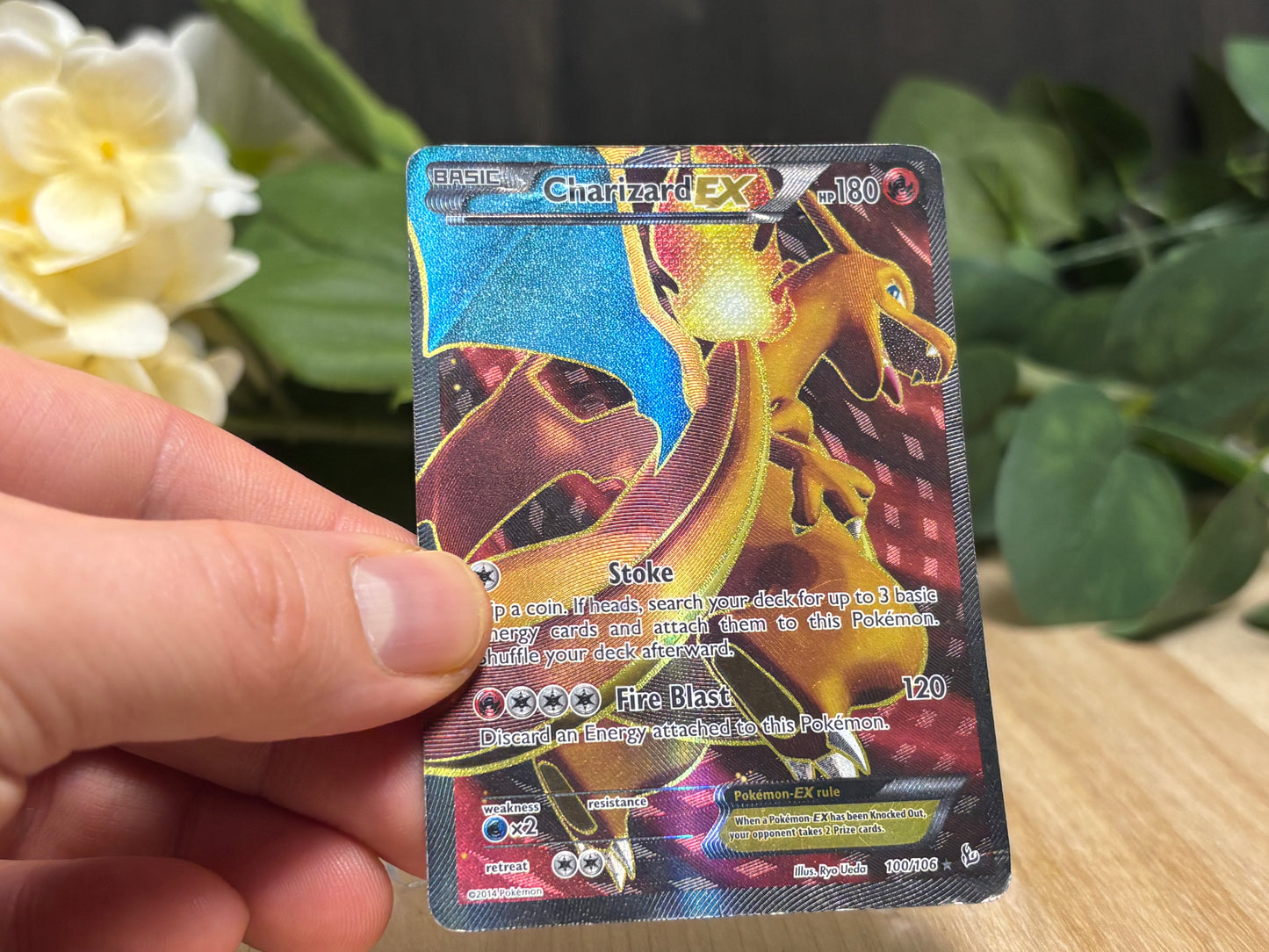Charizard EX - Flashfire #100/106 - DMG