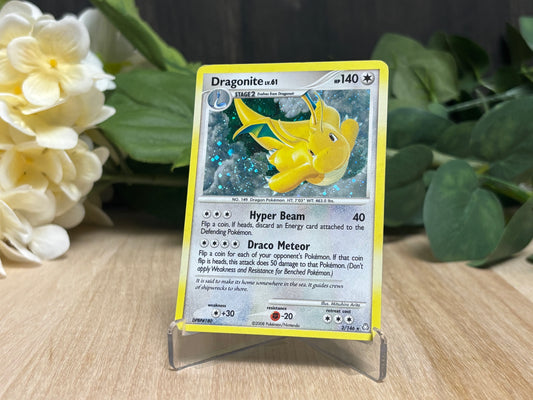 Dragonite Holo *SWIRL* - Legends Awakened #2/146 - MP