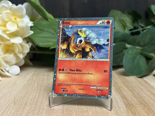 Entei Shiny *Swirl* - Promo #HGSS20 - LP